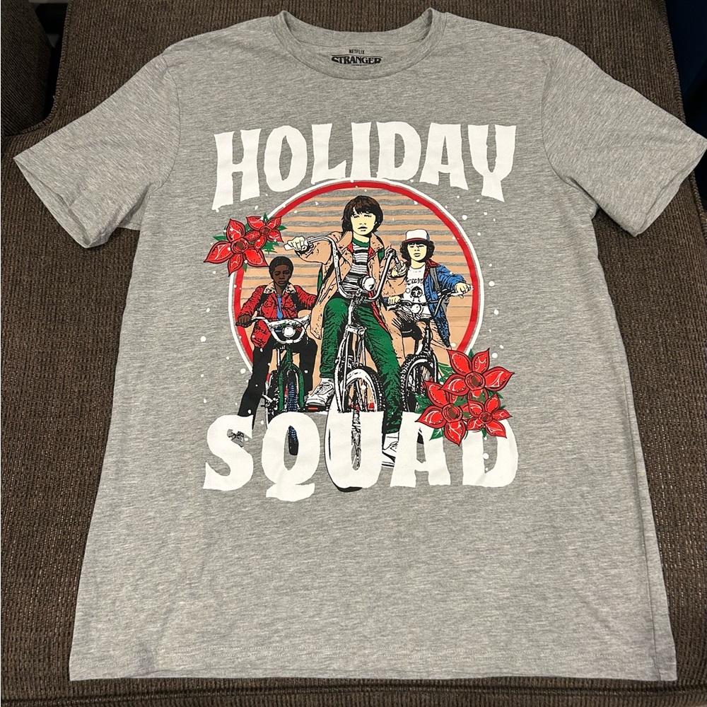 Stranger Things Holiday Tee